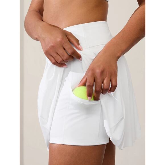 NWOT Athleta Elevate Skort White SZ Small - Picture 3 of 8